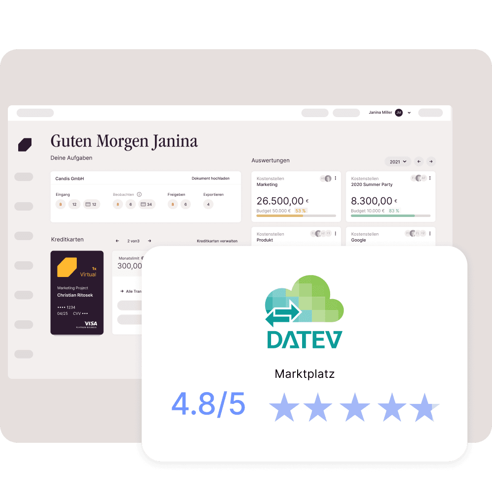 DATEV-Marktplatz Ratings 1:1